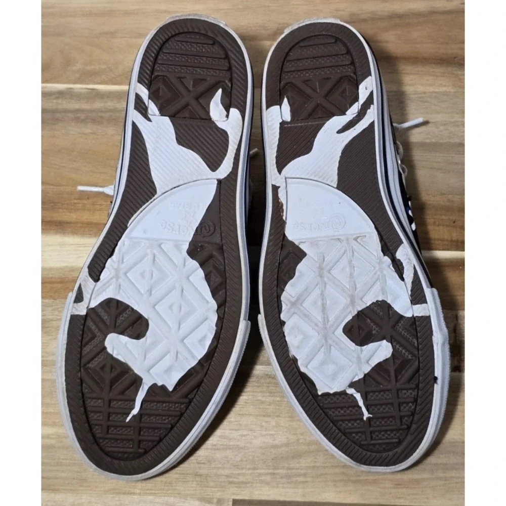 Converse All Star Unicorn Black Colorful Unicorn Sneakers Junior's Size 3‎